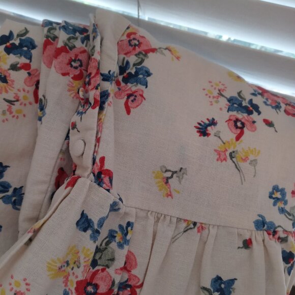 Floral Cream Dress - Picture 2 of 12